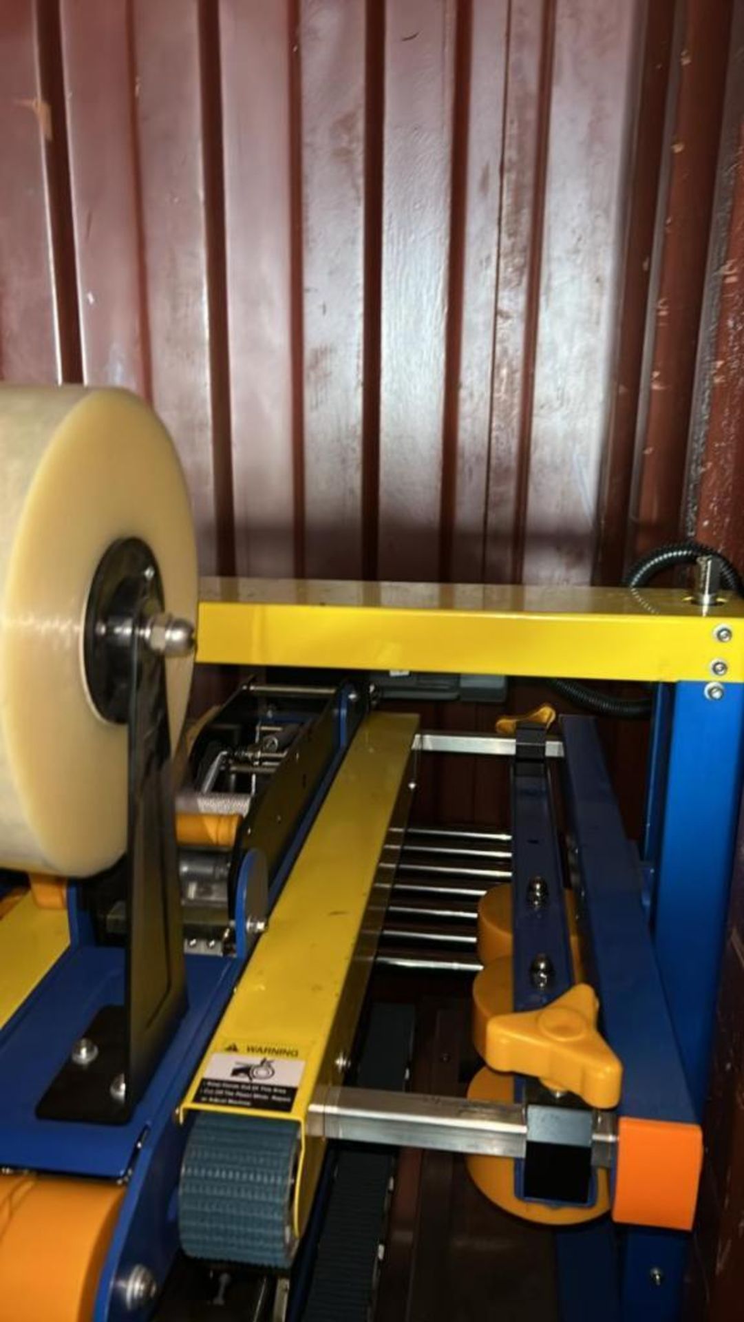 Kunba Automatic Box Taping Machine Top & Bottom Tape Conveyer, Tape ...