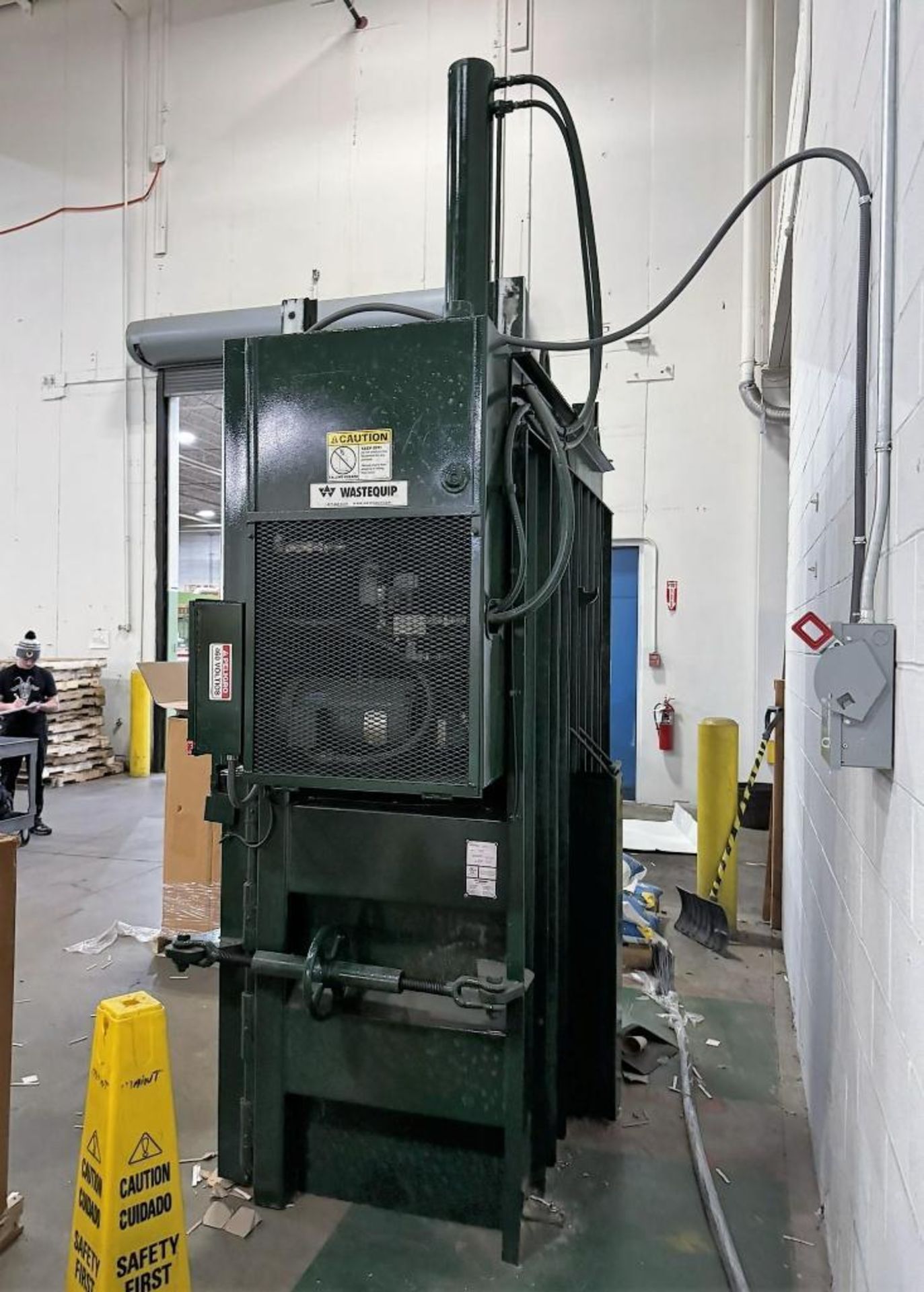 Wastequip Accurate Compactor-Baler, Model 60HD, Serial# 7823, Year 2002.