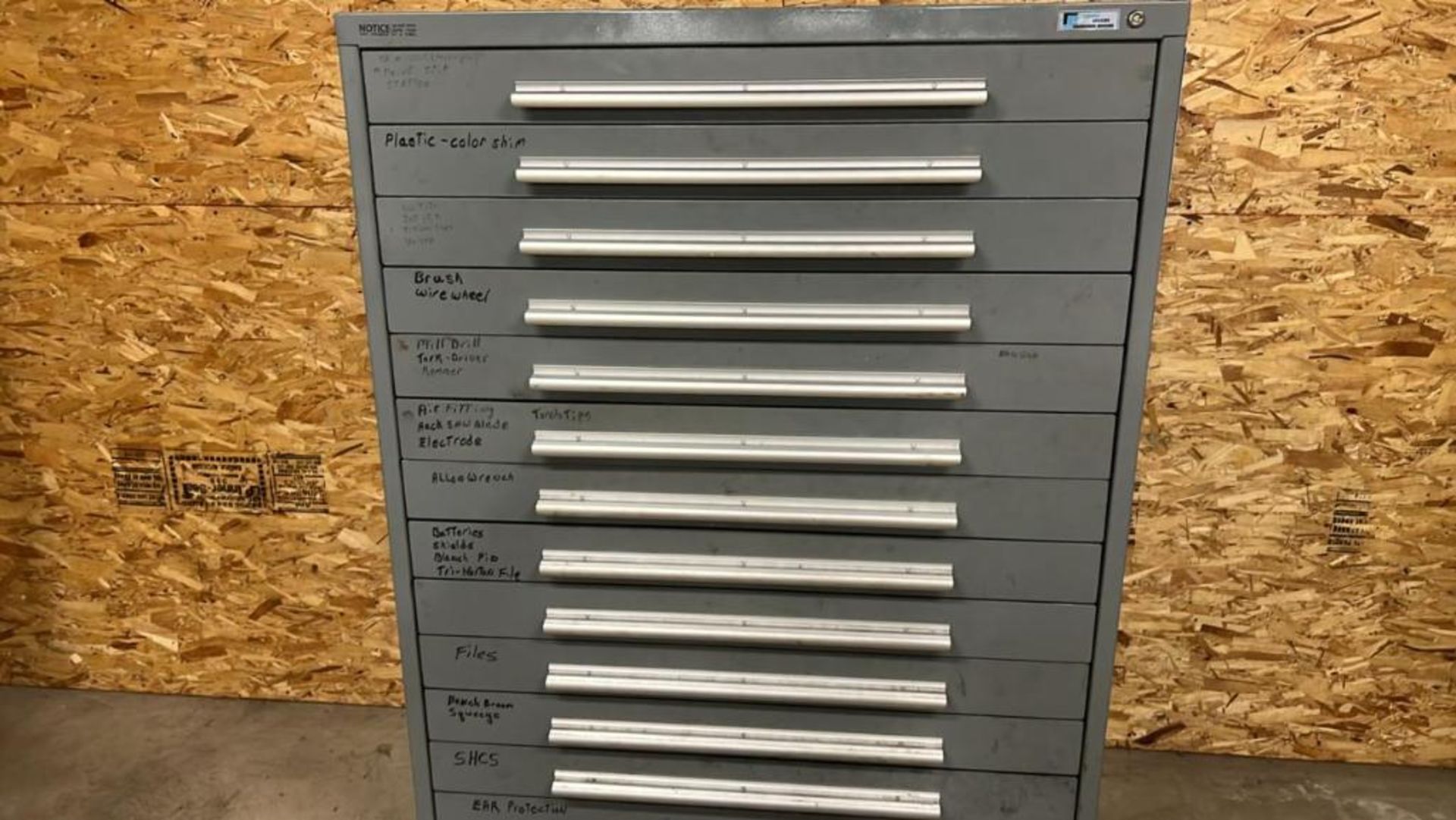 Rack Engineering 13-Drawer Tooling Cabinet.