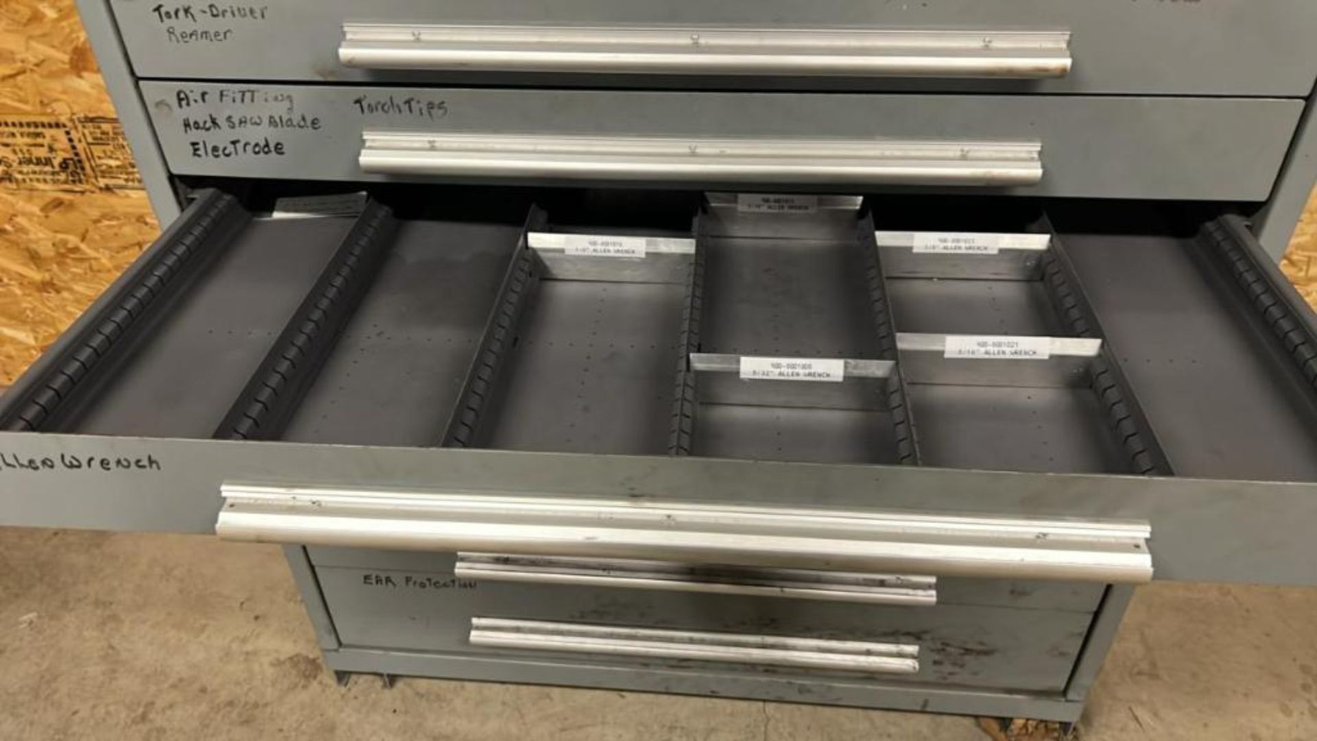 Rack Engineering 13-Drawer Tooling Cabinet.