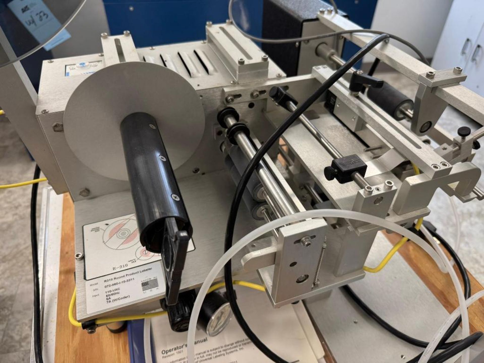 Universal Labeling Systems Label Applicator, Model R310, Serial# 072 ...