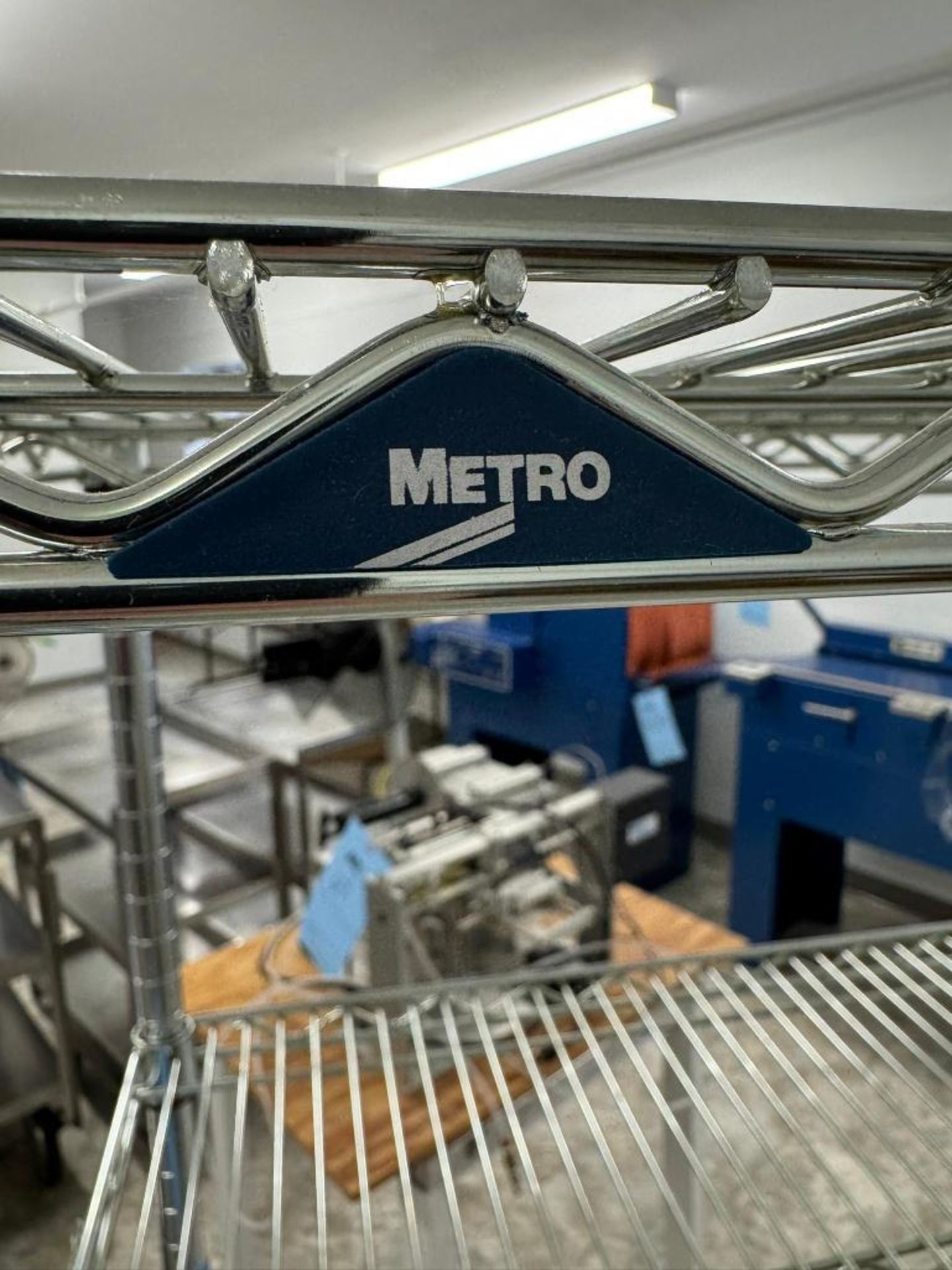 Deli Metro Racks Lot Of (2) Metro Racks. Approximate 60