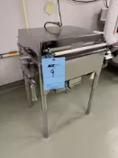 Metromatic Stainless Steel Ampule & Vial Washer, Serial# 519. With assorted change parts.