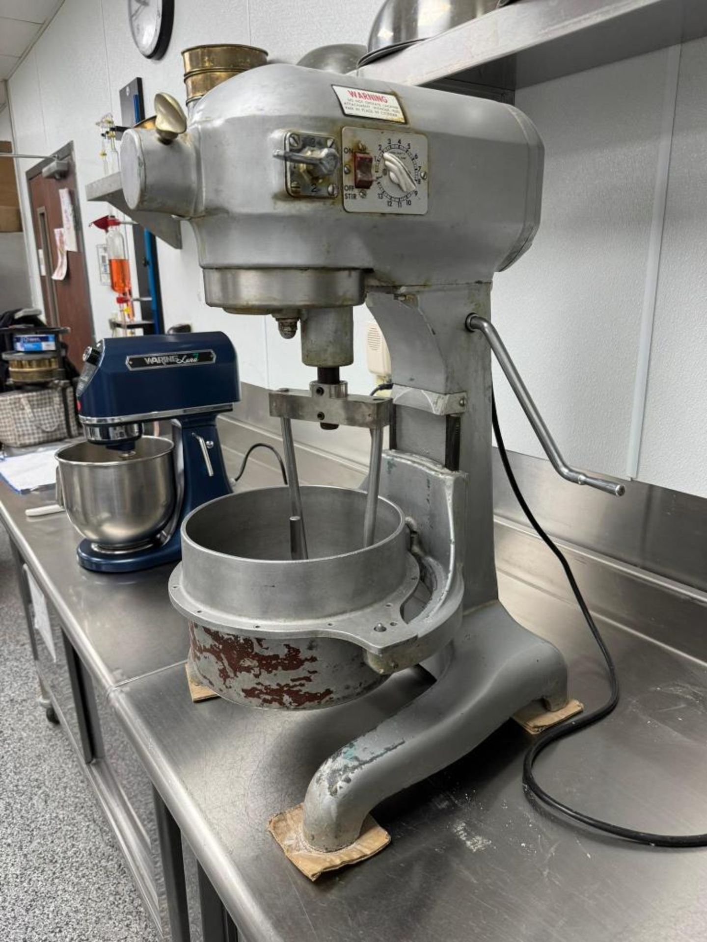 Hobart 20 Quart Mixer, Model AS-200T, Serial# 1773391. With modified ...