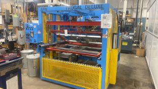 APM Frugal Deluxe 36"x48" Vacuum Thermoforming Press with Table and Roller