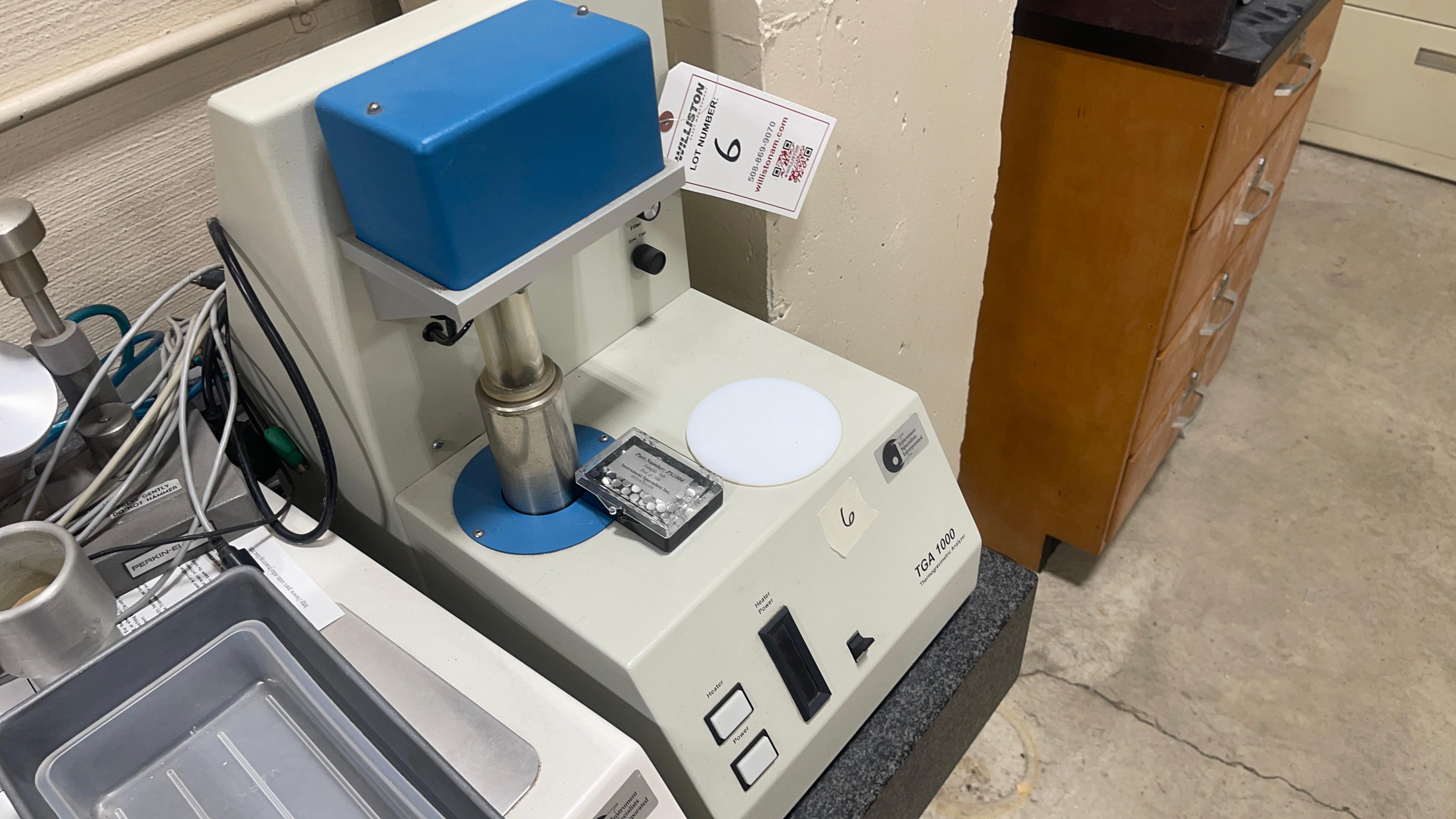 Thermogravimetric Analyzer with Granite Base, Instrument Specialists Incorporated