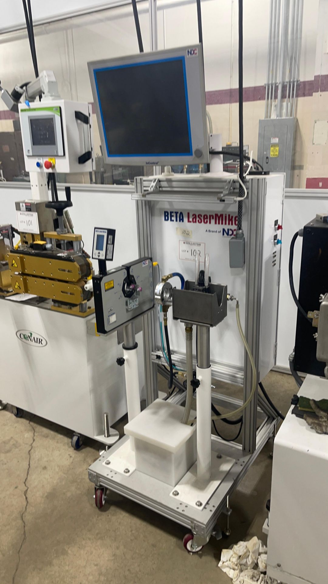 AccuScan 6012 Beta LaserMike 4-Axis Diameter Gauge for Extrusion ...