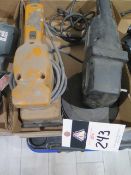 Electric Belt Sander and Angle Grinder (SOLD AS-IS - NO WARRANTY)