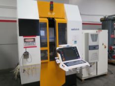 2006 Satisloh GI-3P 5-Axis Lens Grinder Center s/n 9019 for high-performance grinding, SOLD AS IS