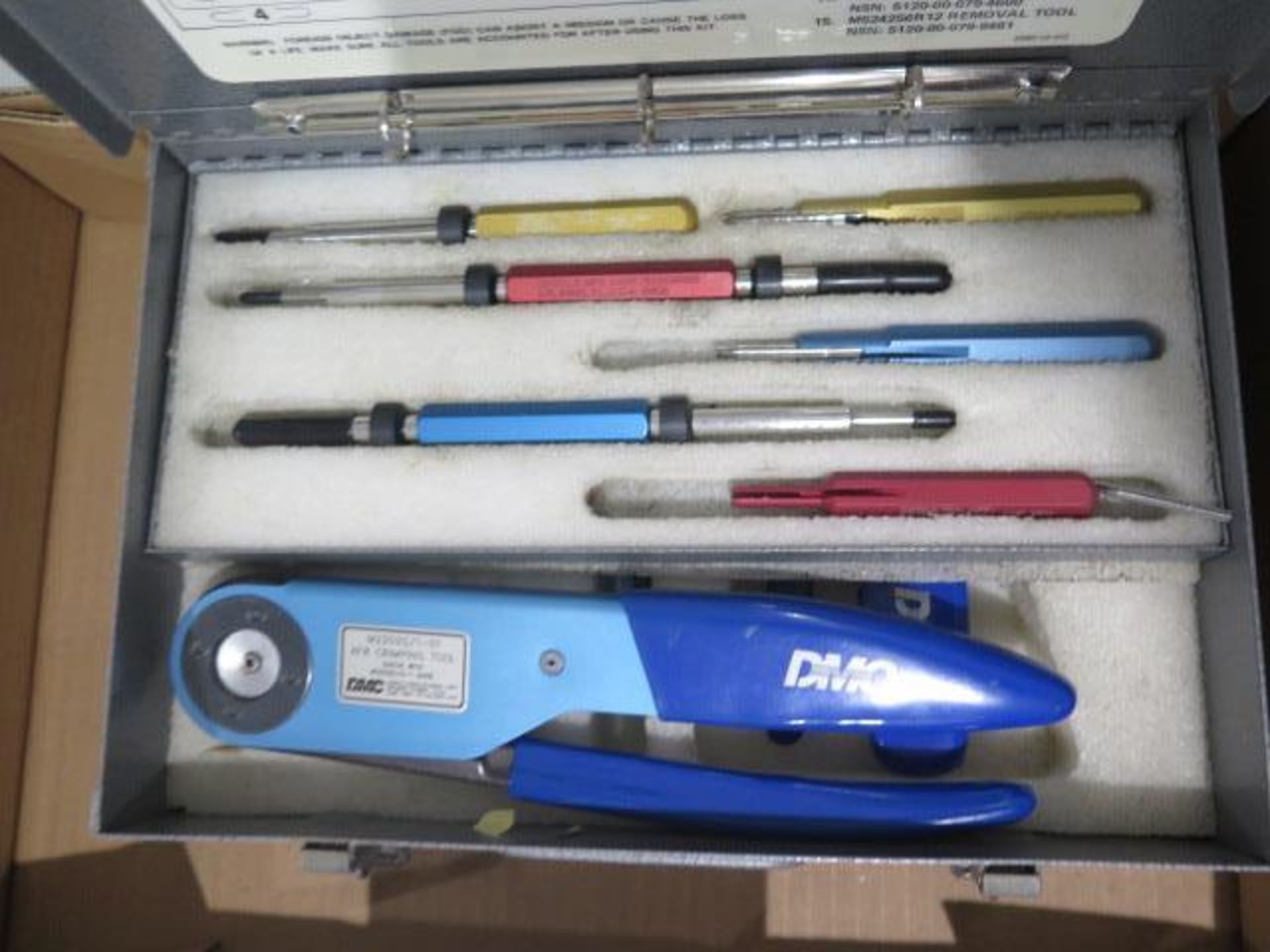 Daniels AF8 Crimping Tool and Tool Kit (SOLD AS-IS - NO WARRANTY)