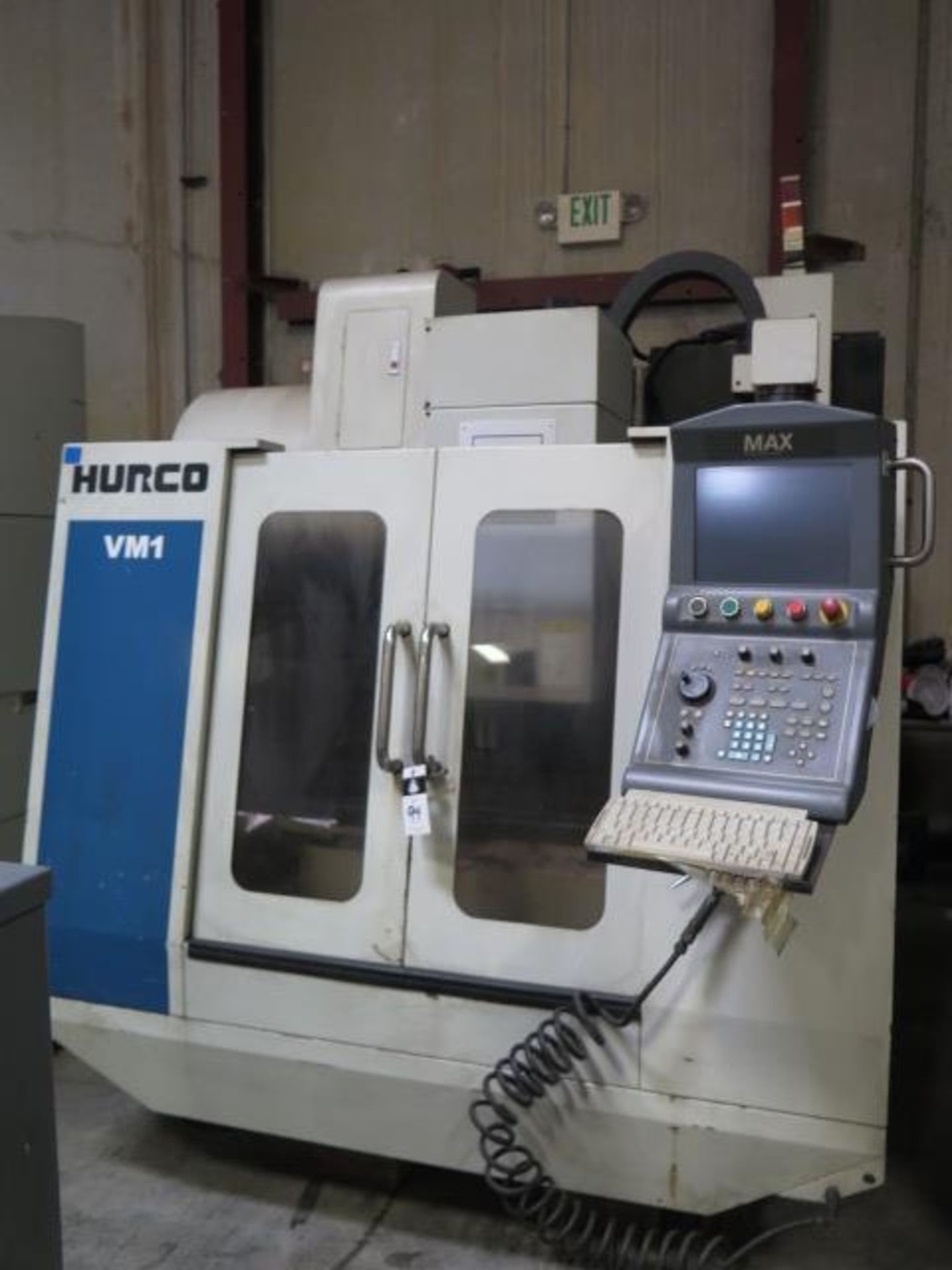 24 Hurco VM1 CNC Vertical Machining Center s/n H-V1715 w/ MAX Controls ...
