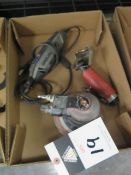 Dremel Motor Tool and Pneumatic Orbital Sander and Grinder (SOLD AS-IS - NO WARRANTY)