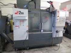 2023 Haas VF-2SS 5-Axis Capable (CARDS INSTALLED ONLY NO ROTARY HEADS) CNC VMC, SOLD AS IS