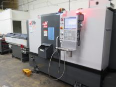 2023 Haas ST-20Y Twin Spindle Live Turret CNC Turning Center s/n 3127688 w/Haas Controls, SOLD AS IS