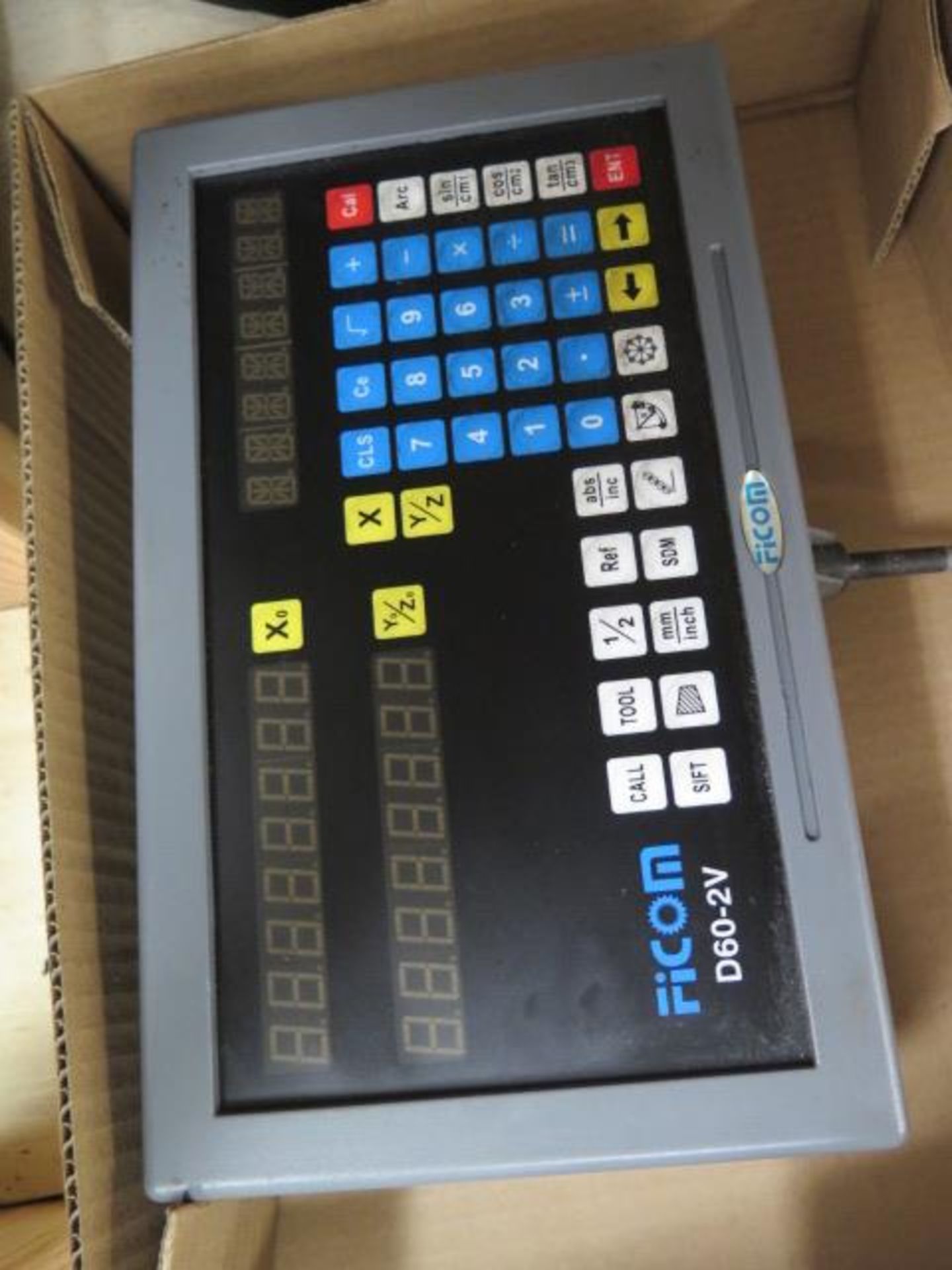 FiCom D60-2V DRO (Condition Unknown) (SOLD AS-IS - NO WARRANTY)