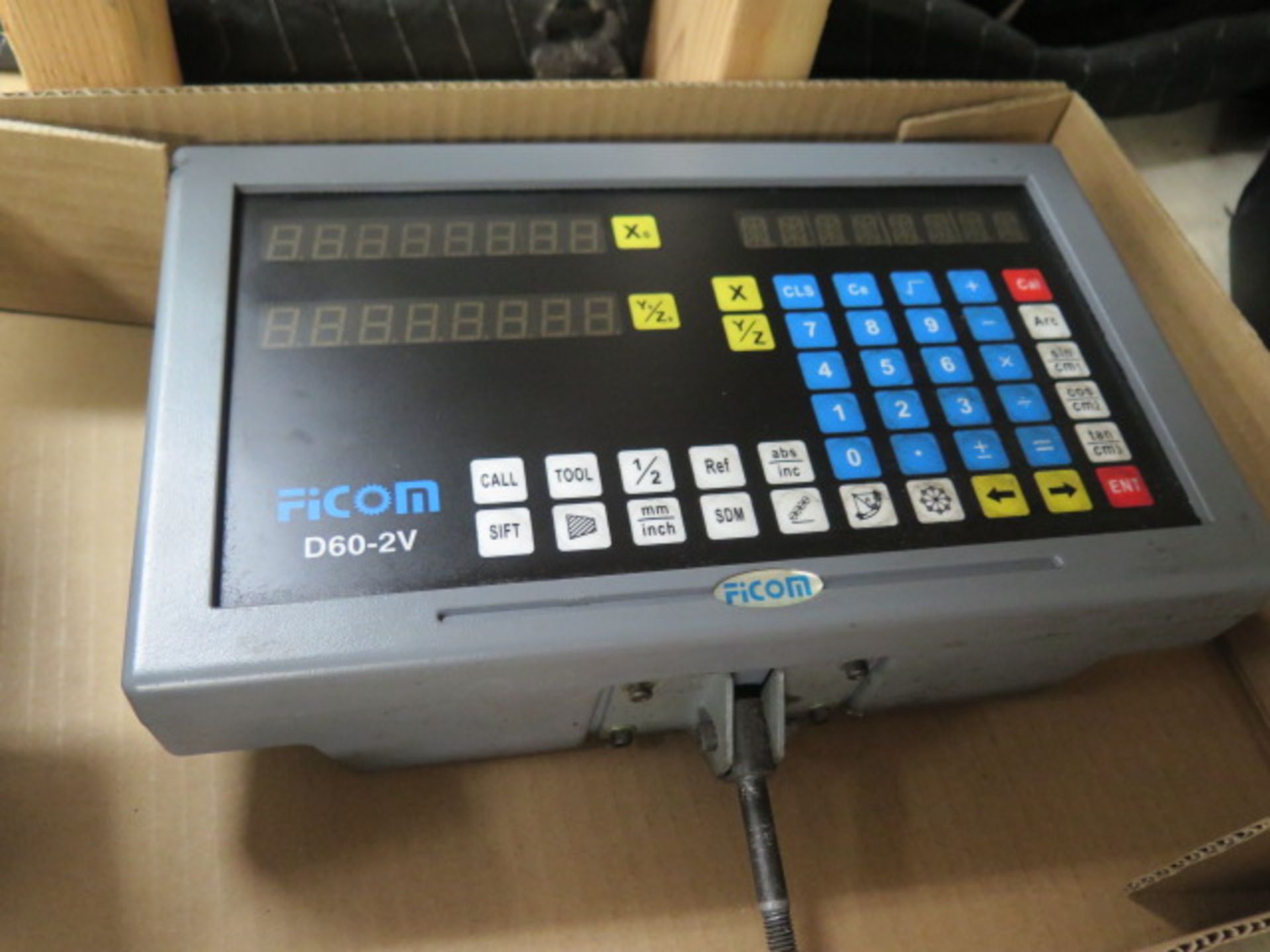 FiCom D60-2V DRO (Condition Unknown) (SOLD AS-IS - NO WARRANTY)