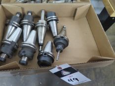 CAT-40 Taper Tooling (8) (SOLD AS-IS - NO WARRANTY)