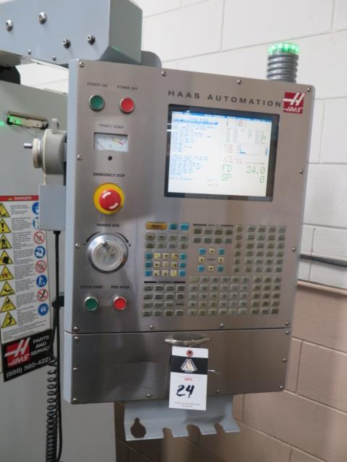 2005 Haas VF-2SS 4-Axis Capable CNC Vertical Machining Center s/n 41858 ...