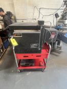 KNIGHTS DRAGON FIRE FURNACE W/SENTRY 2.0 MICRO PROCESSOR ON CART