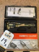 6" Digital Caliper, Mitutoyo Absolute Digimatic 500-196-20