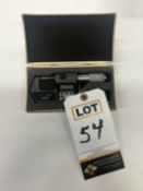 0-1" OD Digital Micrometer, Mitutoyo 293-765, Carbide Faces, .00005"