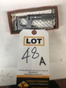 0-1" OD Uni-Micrometer, Starrett No.220, Carbide Face, .001"