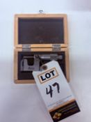 0-1" OD Uni-Micrometer, Nuline 1600-1501, Carbide Face, .001"