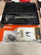 6" Digital Caliper, Mitutoyo Absolute Digimatic 500-196-20