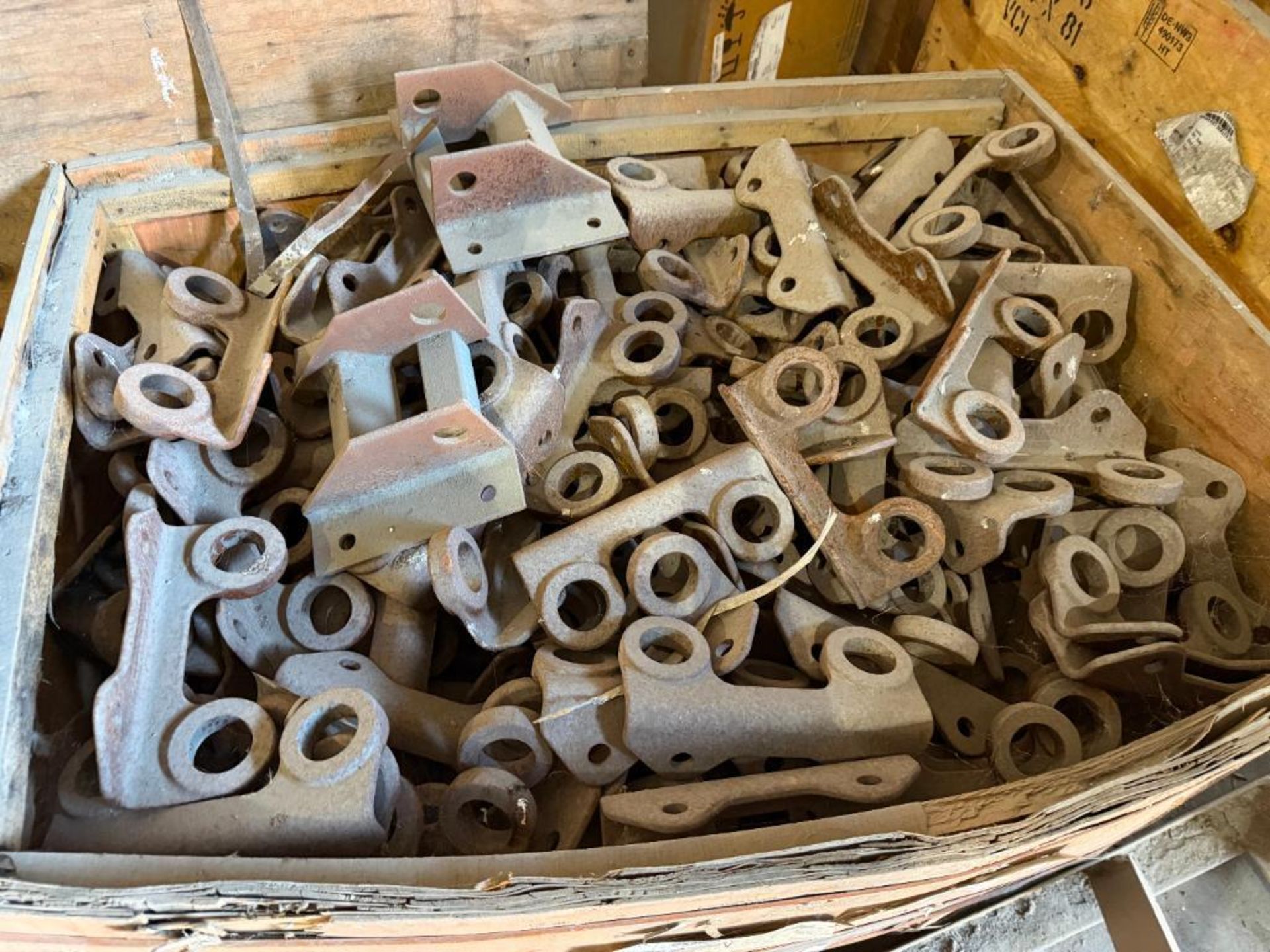 Aumund Angular Bucket Attachment Brackets, AU15 FL01, Part No. 00929290