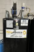330 GALLON CAPACITY OIL STORAGE TANK W/ DIGITAL GUN, RETRACTABLE REEL, AND FIRE-BALL 300 ELECTRIC PU