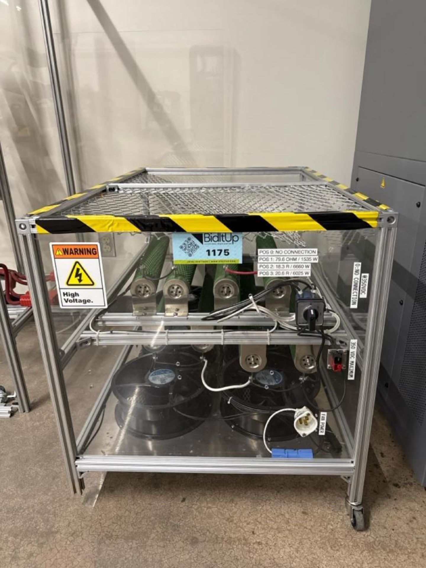 Custom Mobile Resistive Load Bank Test Rack; Custom T-Slot Aluminum ...