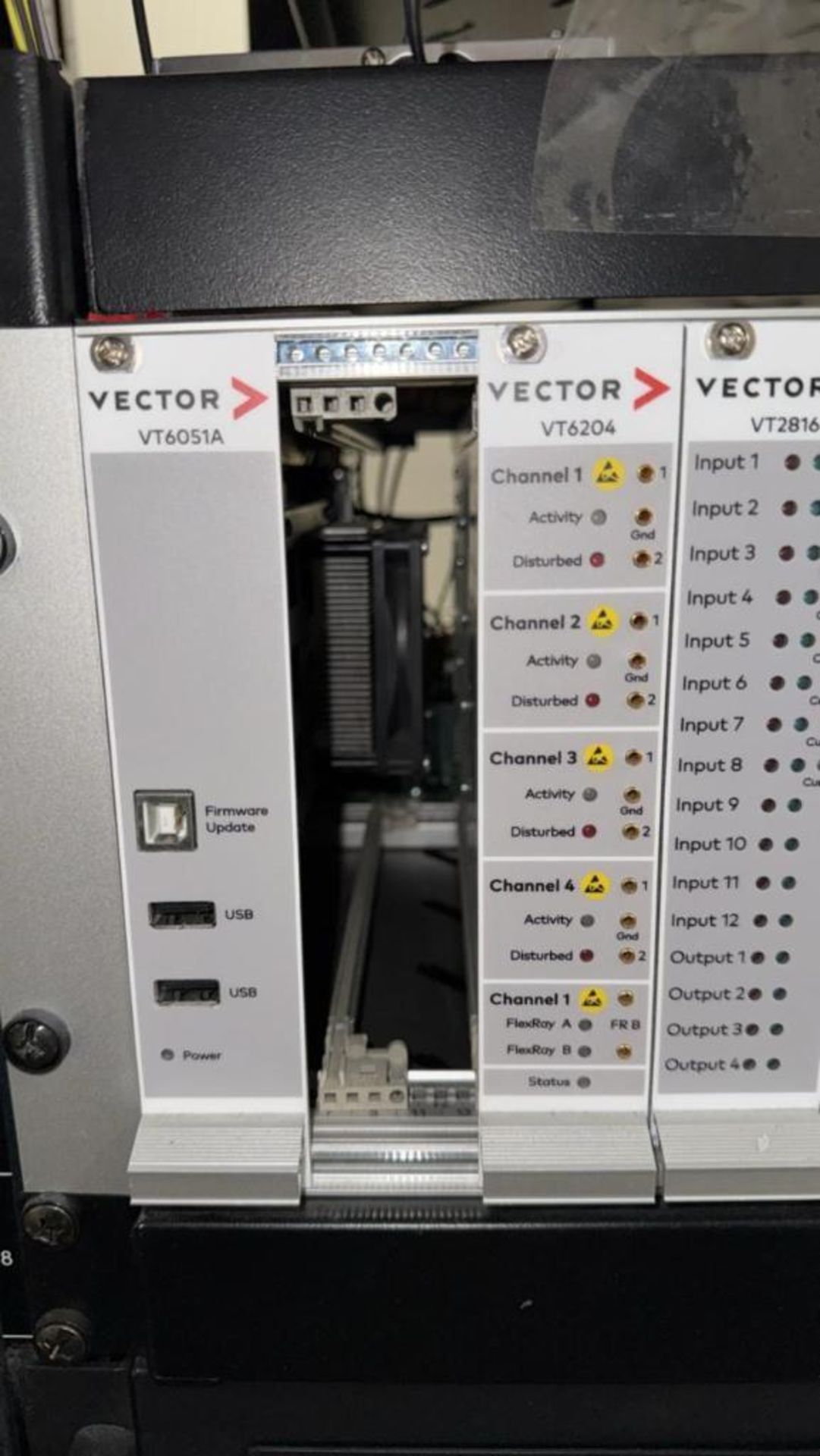 Vector VT System Case and Modules for CANoe Testing, Power Supply ...