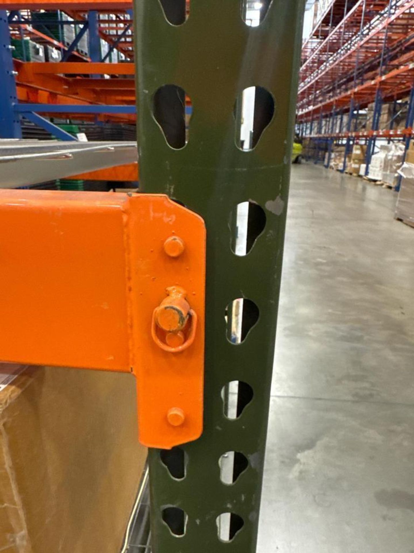 (1) Section of pallet racking; Pallet racking (2) uprights at 96” tall ...
