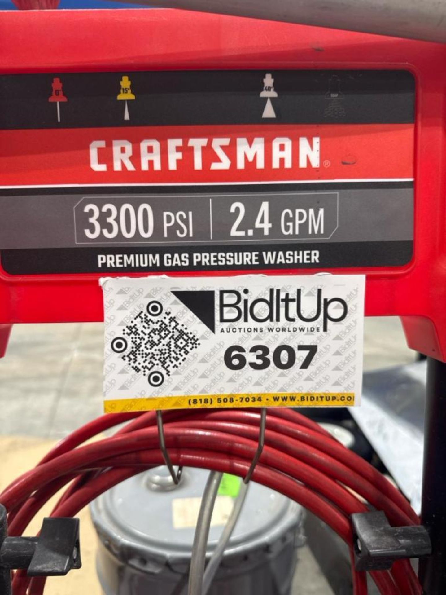 Craftsman gas powered power washer; This Craftsman power washer is gas ...