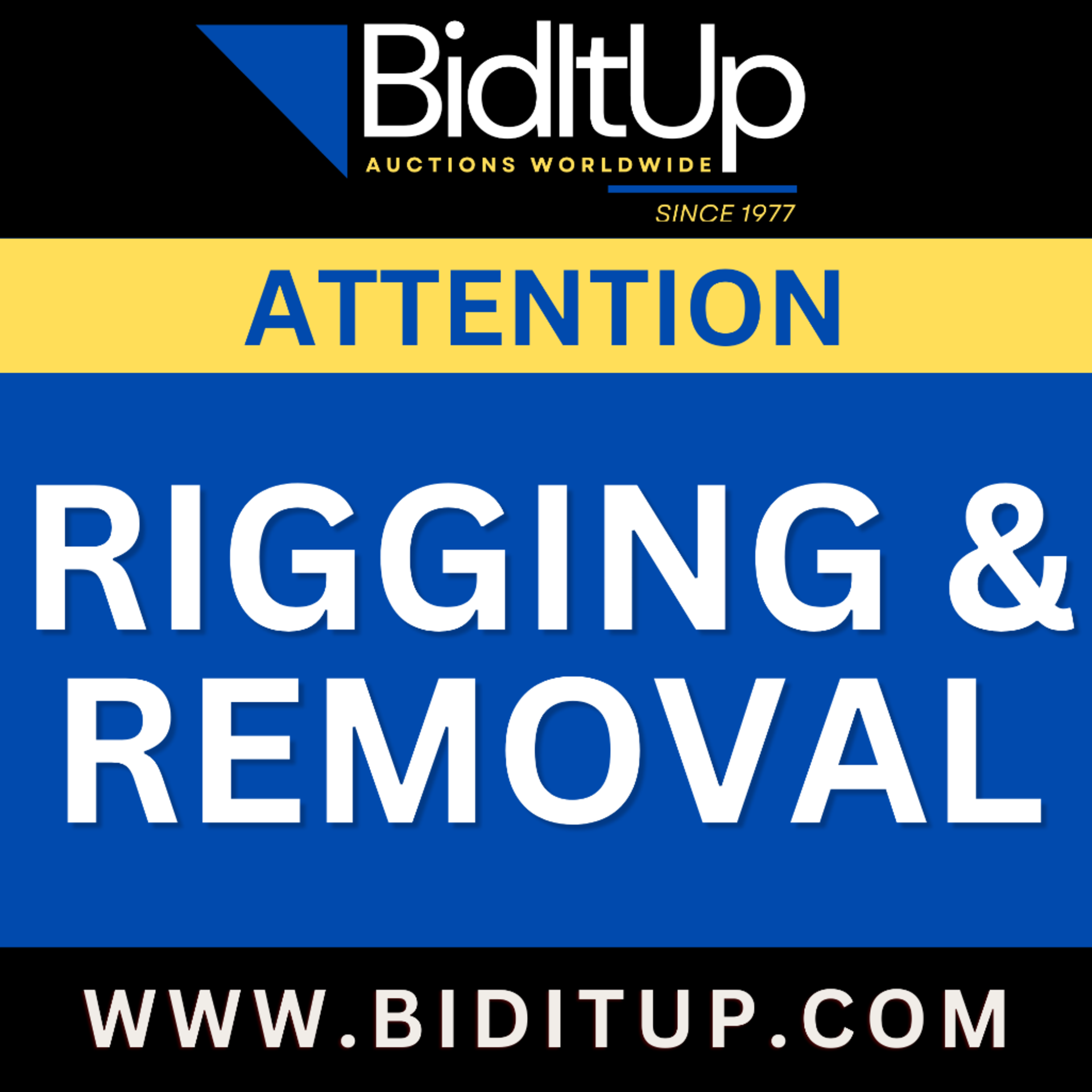 RIGGING AND REMOVAL