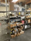 RACK AND CONTENTS, ELECTRICAL COMPONENTS, RELAYS, SAFETY RELAYS, ELECTRICAL CONTACTORS