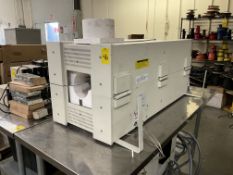 2018, LINDBERG BLUE M MDL. HTF55667C 3-ZONE TUBE FURNACE WITH CONTROLLER CC58434C-1 1200C