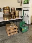 HUMBOLDT SIEVE SHAKER WITH COPPER SIEVES, TABLE NOT INCLUDED