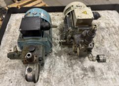 LOT of (2) Nachi #UVN-1A-1A3-1.5-4-11 UNI Pumps