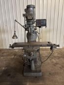 9” x 42” Bridgeport Series I Mill W/ DRO & Power Feed