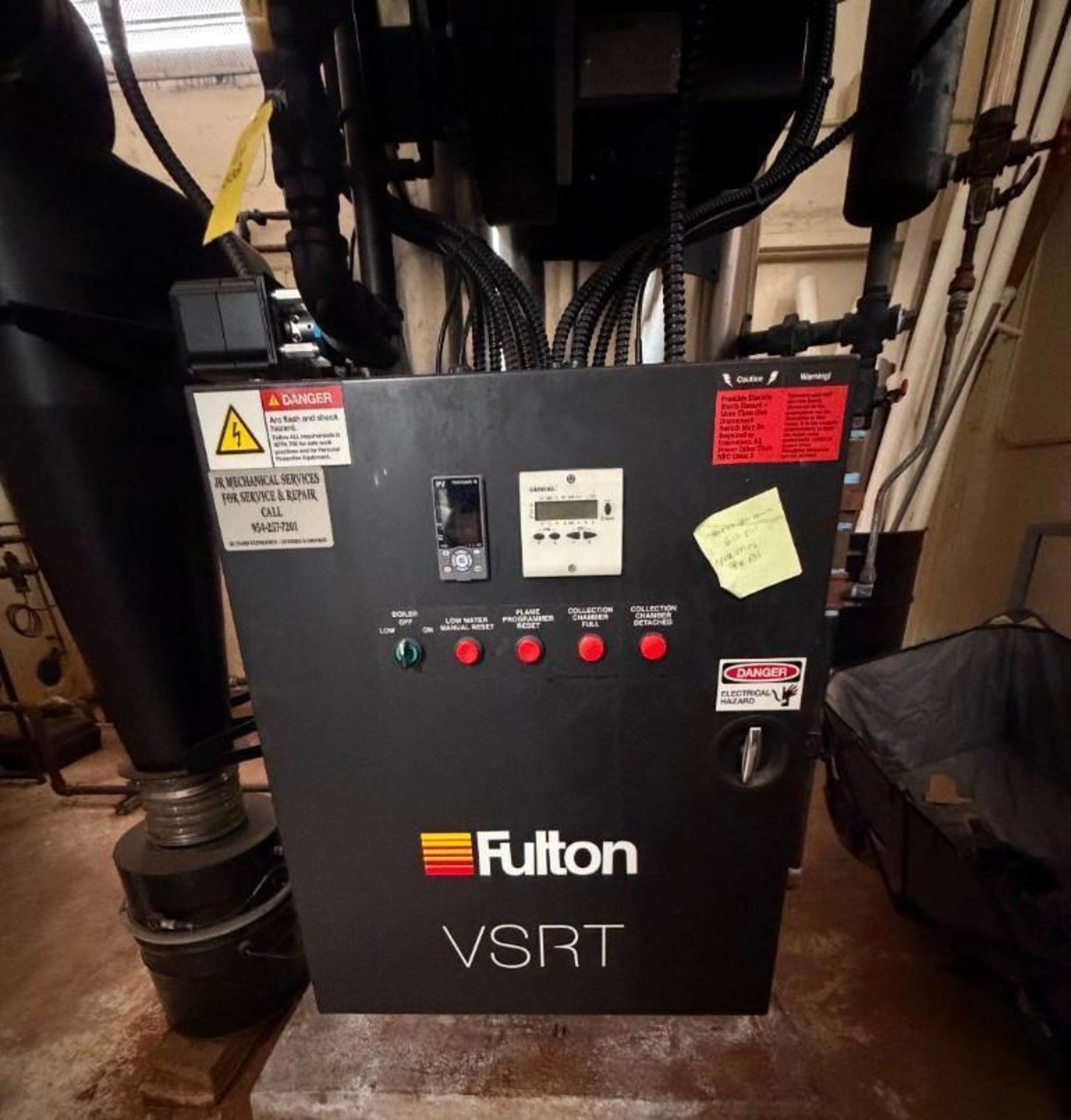Vsrt LOADING FEE: $1200 Fulton Vertical Spiral Rib Tubeless Boiler Model ...