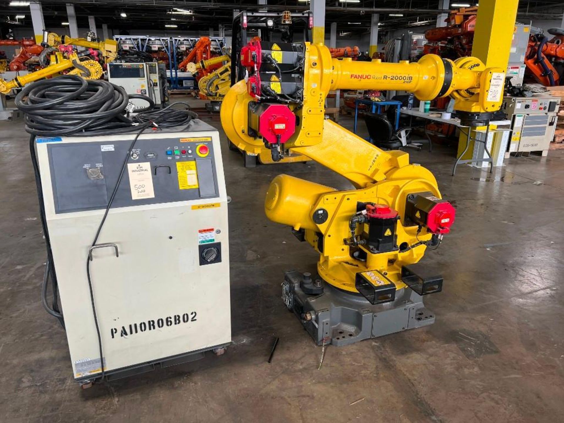 Loading Fee: $ 100.00 Fanuc R2000iB/210F Robot w/R30iA Controller Year ...