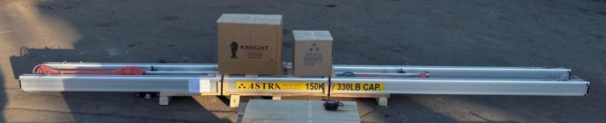 Astra 330 Lb Free Standing Crane w/ Knight 150 Lbs