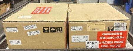 Lot of (2) Mitutoyo #LSM-6200 Laser Scan Micromete