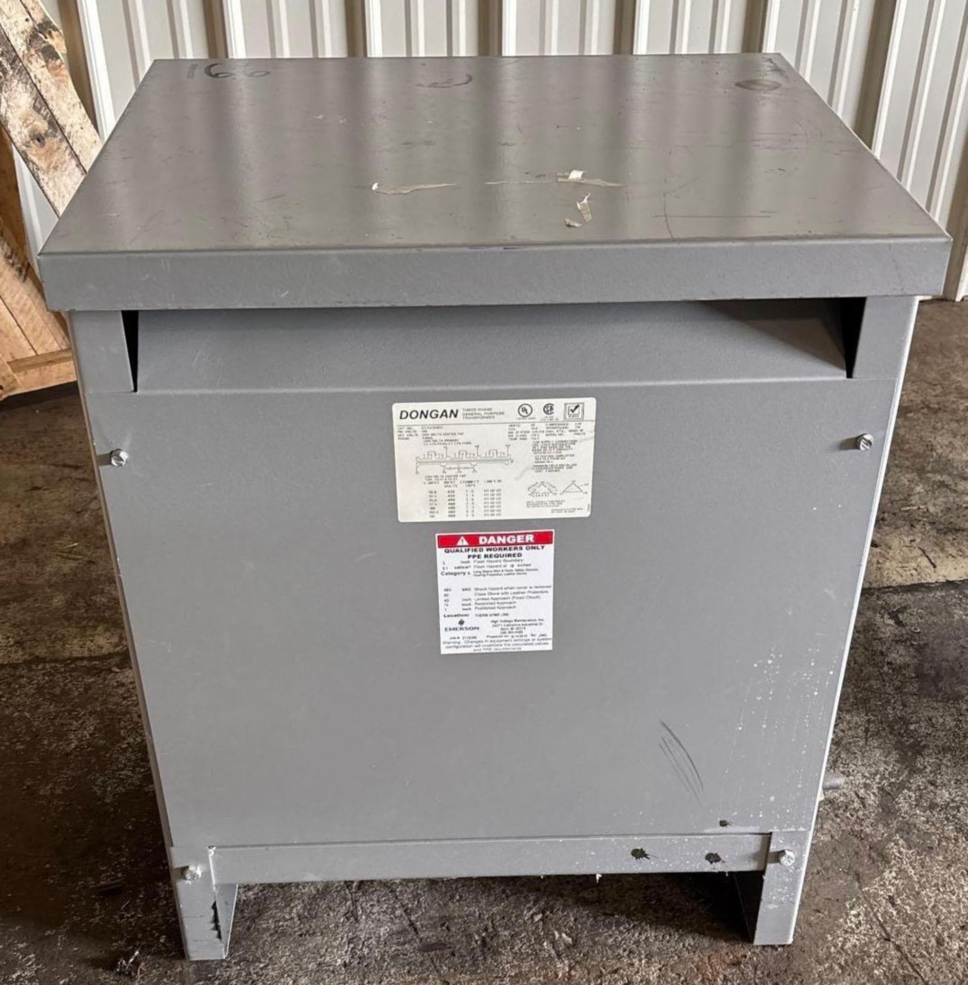 30 KVA Dongan #63-6230SH Transformer