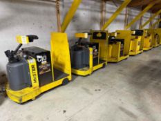 Lot of (6) Hyster #T5ZAC Tow Tractors