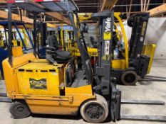 8,000lb Cap. Yale #ERC080HDN Electric Forklift