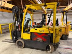 10,000lb Cap. Hyster #E100XN Electric Forklift