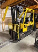 8,000lb Cap. Hyster #E80XN Electric Forklift