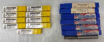 Misc Lot of Short Set Counterbores & 597 Burrs